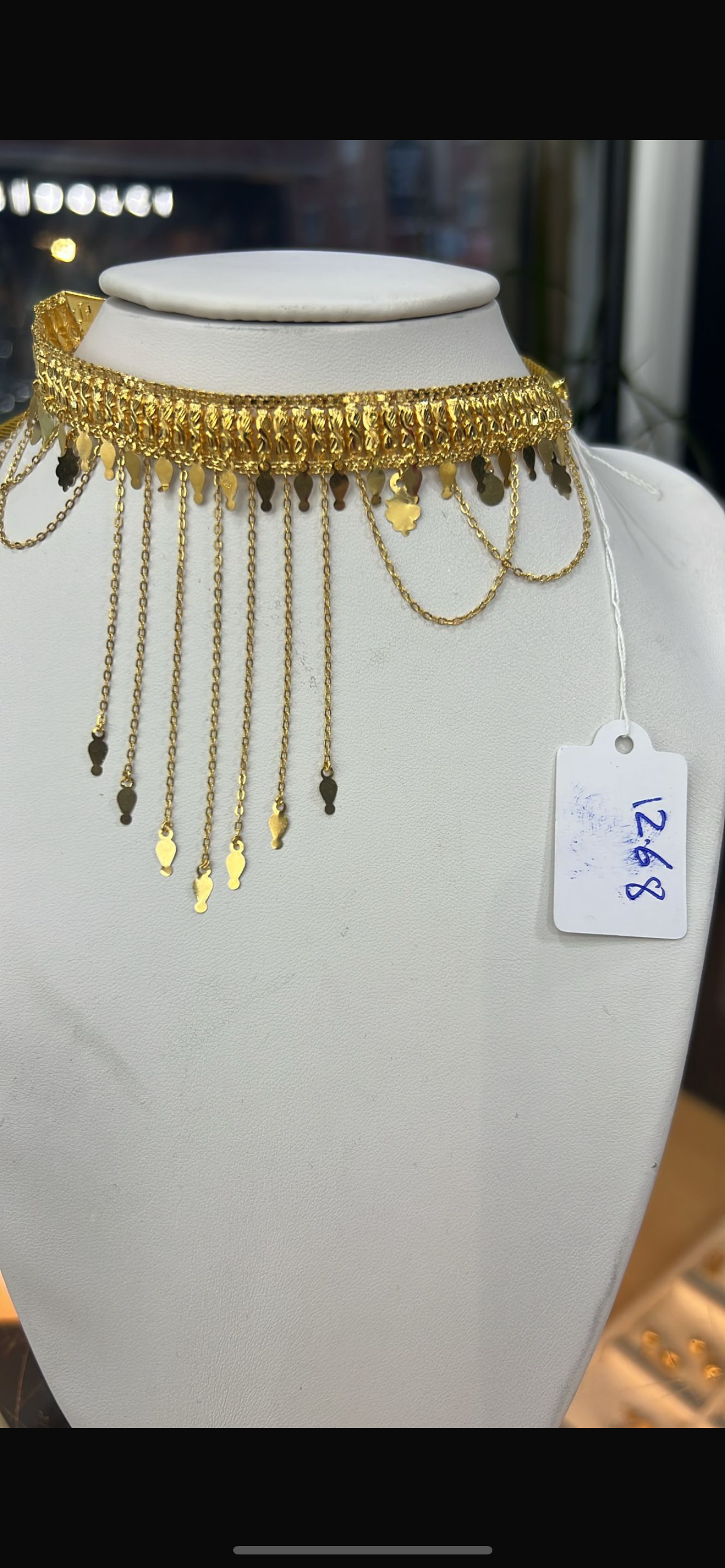 Neck bracelet chain