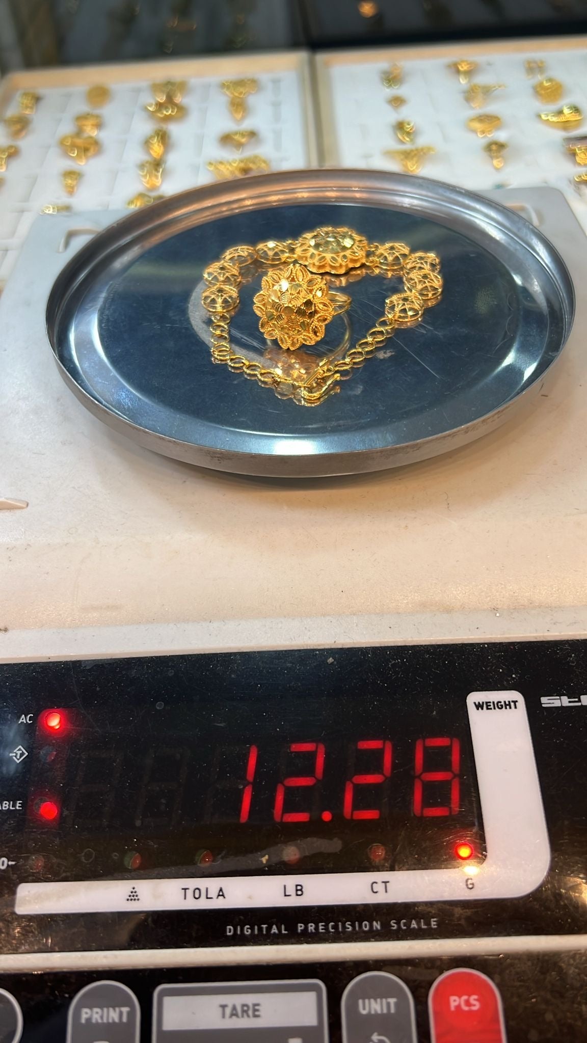 Bracelet ring set